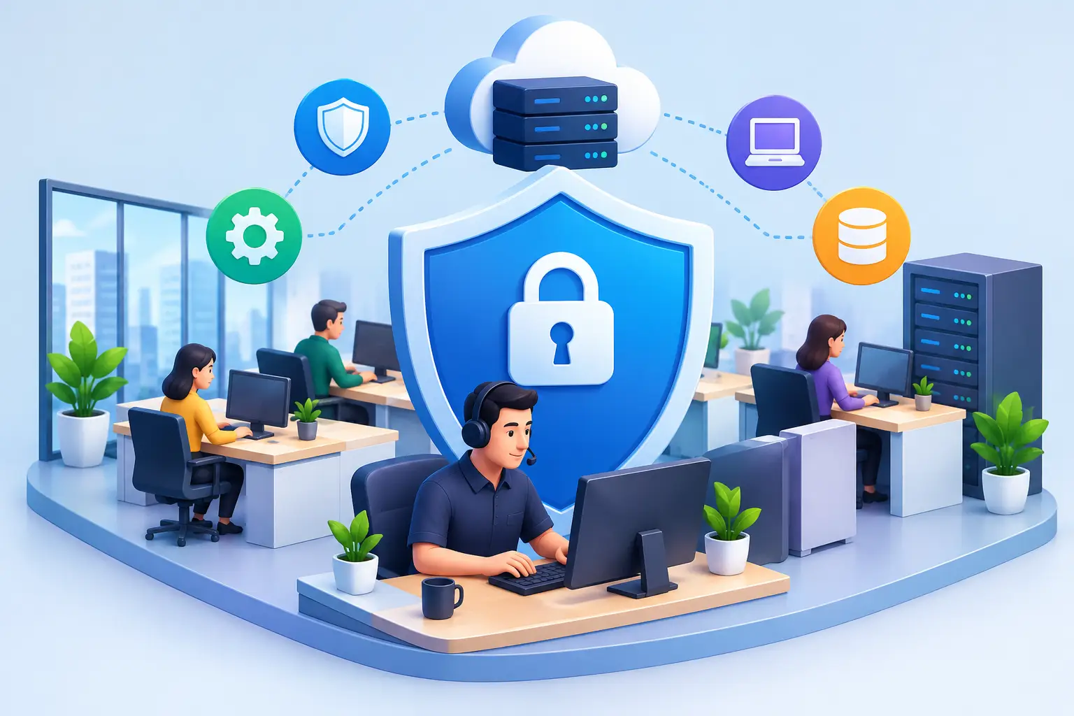 How IT Support Providers Protect Business Operations