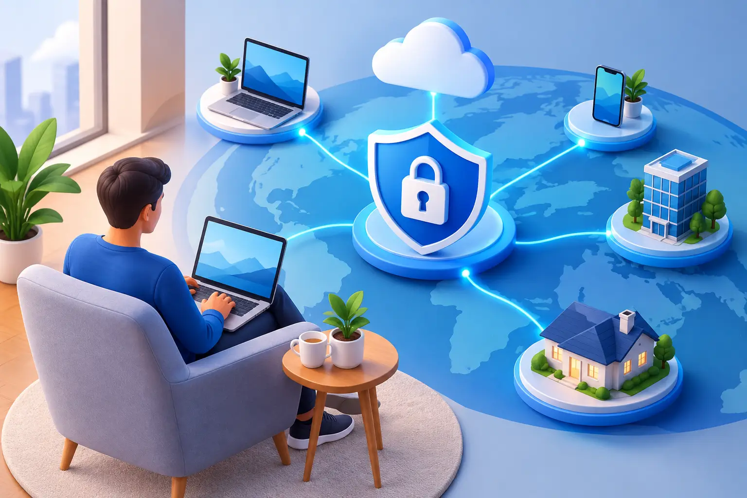 Secure Remote Access That Protects Work Anywhere